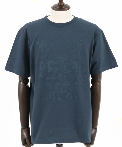 CAMBIO(カンビオ)の「mt8945- スタンダードシルエットプリントTシャツ(PALE)(Tシャツ/カットソー・メンズ・ネイビー/スミクロ/ホワイト・S/M/L/XL)」の21枚目の写真