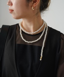 Omekashi | 2連パールネックレス(ネックレス)