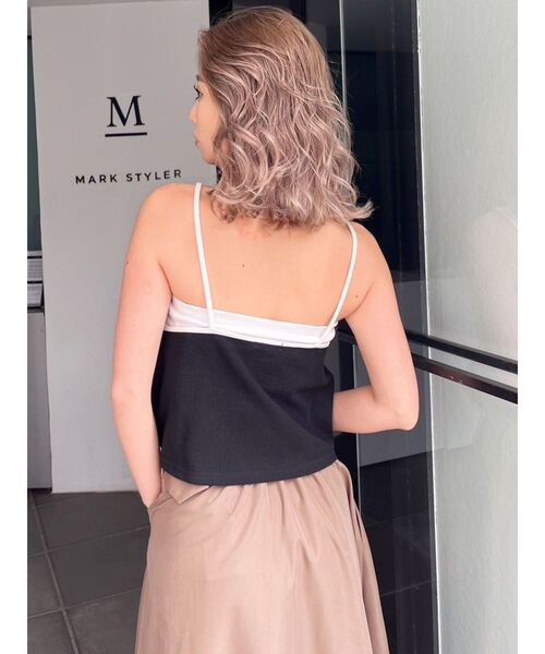 GYDA（ジェイダ）の「STUNNING 15 SIGHTキャミソール（キャミソール・レディース・オフホワイト/ブラック/その他1・FREE）」の7枚目の写真