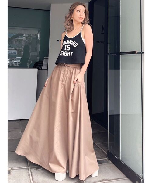 GYDA（ジェイダ）の「STUNNING 15 SIGHTキャミソール（キャミソール・レディース・オフホワイト/ブラック/その他1・FREE）」の9枚目の写真