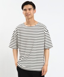 GLOBAL WORK Smile Seed Store | コットンボーダーＴシャツ半袖/984102(Tシャツ/カットソー)