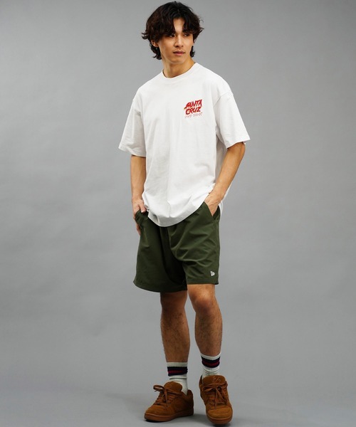 SANTA CRUZ（サンタクルーズ）の「【ムラサキスポーツ限定】SANTACRUZ/サンタクルーズ 半袖Tシャツ 麻柄 カタカナ 502241417（Tシャツ/カットソー・メンズ・ブラック/ホワイト・M/L/XL）」の21枚目の写真