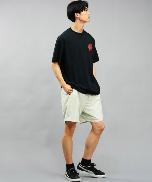 SANTA CRUZ（サンタクルーズ）の「【ムラサキスポーツ限定】SANTACRUZ/サンタクルーズ 半袖Tシャツ 麻柄 カタカナ 502241417（Tシャツ/カットソー・メンズ・ブラック/ホワイト・M/L/XL）」の14枚目の写真