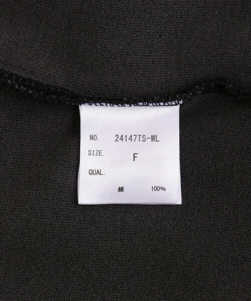 WHITELAND（ホワイトランド）の「WHITELAND/ホワイトランド/トライバルTシャツ（Tシャツ/カットソー・メンズ・ブラック・F）」の22枚目の写真