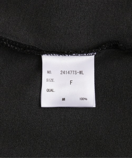 WHITELAND（ホワイトランド）の「WHITELAND/ホワイトランド/トライバルTシャツ（Tシャツ/カットソー・メンズ・ブラック・F）」の5枚目の写真