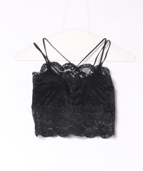 almo（アルモ）の「【MASHIRO】レースキャミトップ（キャミソール・レディース・ホワイト/ブラック・FREE）」の14枚目の写真