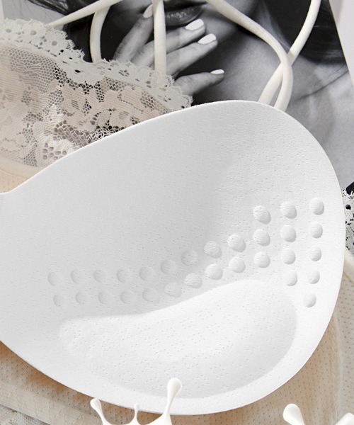 almo（アルモ）の「【MASHIRO】レースキャミトップ（キャミソール・レディース・ホワイト/ブラック・FREE）」の3枚目の写真