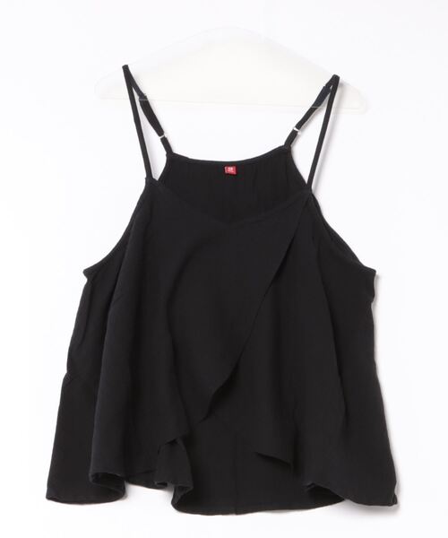 チャイハネ（チャイハネ）の「【チャイハネ】ダブルガーゼコットンキャミソール（キャミソール・レディース・マスタード/ブラック/ホワイト/ピンク/ネイビー・FREE）」の3枚目の写真