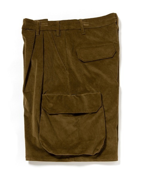 430(フォーサーティ)の「mp12348-ESLOT CORD CARGO SHORTS カーゴショーツ(その他パンツ・メンズ・ブラック/カーキ/ブルー系その他・0/1/2/3)」の12枚目の写真
