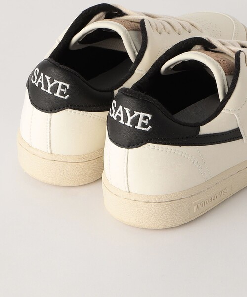 SAYE（セイ）の「＜SAYE＞VEGAN/RET スニーカー（スニーカー・レディース・ブラック/ホワイト・38/37/39）」の8枚目の写真