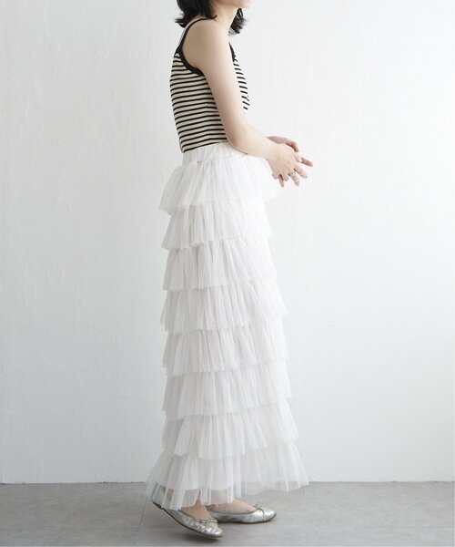 VENCEEXCHANGE（ヴァンスエクスチェンジ）の「ボーダー配色キャミソール（キャミソール・レディース・ブラウン/オフホワイト/ピンク/ブラック/グリーン・FREE）」の17枚目の写真