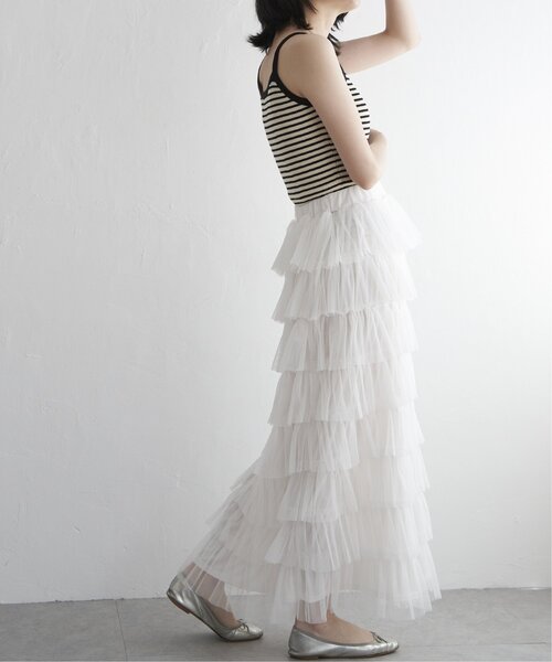 VENCEEXCHANGE（ヴァンスエクスチェンジ）の「ボーダー配色キャミソール（キャミソール・レディース・ブラウン/オフホワイト/ピンク/ブラック/グリーン・FREE）」の22枚目の写真