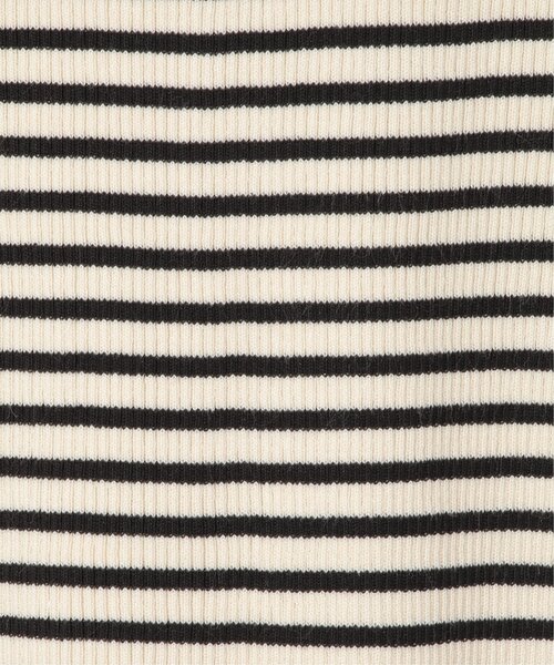 VENCEEXCHANGE（ヴァンスエクスチェンジ）の「ボーダー配色キャミソール（キャミソール・レディース・ブラウン/オフホワイト/ピンク/ブラック/グリーン・FREE）」の6枚目の写真