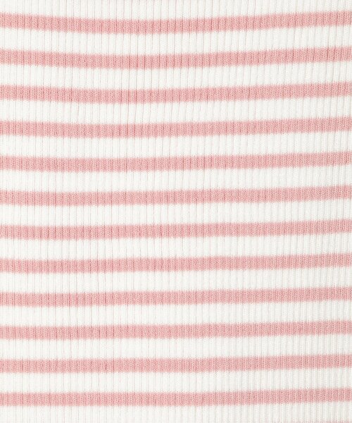 VENCEEXCHANGE（ヴァンスエクスチェンジ）の「ボーダー配色キャミソール（キャミソール・レディース・ブラウン/オフホワイト/ピンク/ブラック/グリーン・FREE）」の8枚目の写真