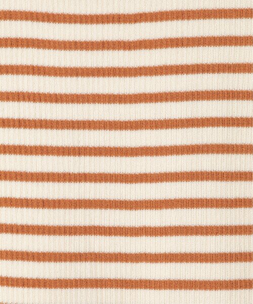 VENCEEXCHANGE（ヴァンスエクスチェンジ）の「ボーダー配色キャミソール（キャミソール・レディース・ブラウン/オフホワイト/ピンク/ブラック/グリーン・FREE）」の12枚目の写真