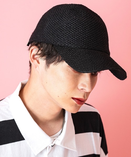 an meets zakka ペーパーキャップ / メンズ レディース ニット 編み ベースボール（キャップ）｜ankoROCK（アンコロック） 5,390円