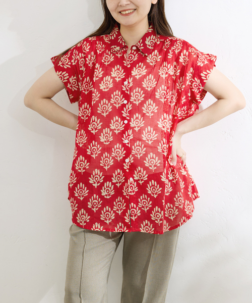 journal standard luxe 【メゾンホテル】 ブラウス MAISON HOTEL / メゾンホテル】 PULL TUNIC（シャツ／ブラウス