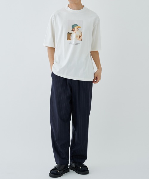 マーカ 23ss YUJI TAKEUCHI フォトアートプリント ロンT マーカ 23ss YUJI TAKEUCHI フォトアートプリント ロンT