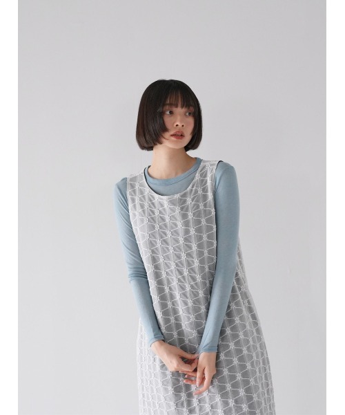 ZOZO限定】ソフト シアー トップス 透け感 シンプル インナー（Tシャツ