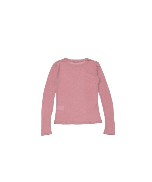 Uenui(ウニュイ)の「【ZOZO限定】ソフト シアー トップス 透け感 シンプル インナー(Tシャツ/カットソー・レディース・ホワイト/ピンク/ブルー/グレー/ブラック・FREE)」の20枚目の写真