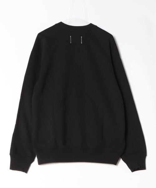 REIGNING CHAMP（レイニングチャンプ）の「Reigning Champ MIDWEIGHT TERRY RELAXED CREWNECK RC-3718（スウェット・メンズ・ブラック/ライトグレー・S/M/L）」の3枚目の写真