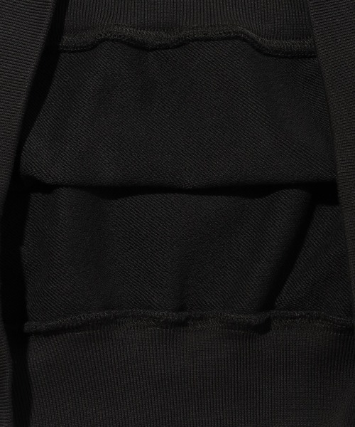 REIGNING CHAMP（レイニングチャンプ）の「Reigning Champ MIDWEIGHT TERRY RELAXED CREWNECK RC-3718（スウェット・メンズ・ブラック/ライトグレー・S/M/L）」の9枚目の写真