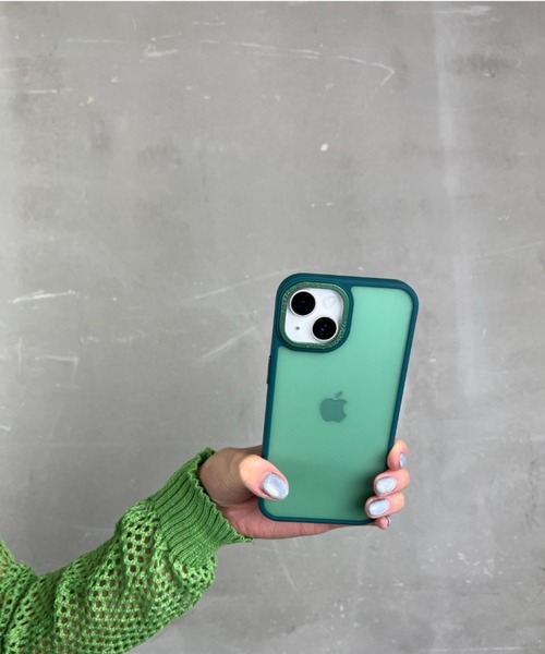 セール】クリア マット / スマホカバー iPhoneケース ( 13 / 14 / 15