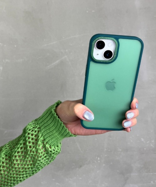 セール】クリア マット / スマホカバー iPhoneケース ( 13 / 14 / 15