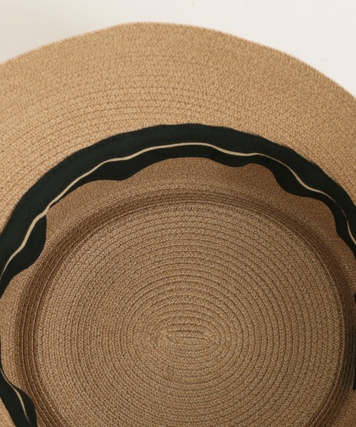 Little&More(リトルアンドモア)の「リボンバケットハット(ハット・レディース・ベージュ/カーキ/ライトパープル/ブラック・FREE)」の22枚目の写真