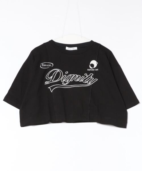 archives（アルシーヴ）の「リメイク刺繍ロゴＴｅｅ（Tシャツ/カットソー・レディース・オレンジ/ブラック/オフホワイト/チャコールグレー・MEDIUM）」の19枚目の写真