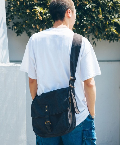 RAGEBLUE（レイジブルー）の「ベルト付きショルダーバッグ（ショルダーバッグ・メンズ・ブラック・FREE）」の3枚目の写真