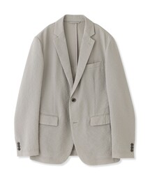 エポカウォモ　サマージャケット　テーラード　ベージュ　46 コットン　薄手 aa13995690bfc12858a2f8d33985c3