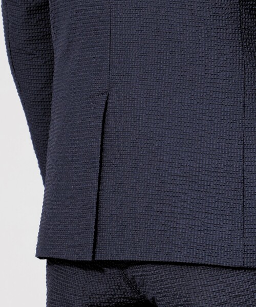 EPOCA UOMO(エポカウォモ)の「シアサッカージャケット(テーラードジャケット・メンズ・ダークネイビー/ベージュ系その他3・46/48)」の6枚目の写真