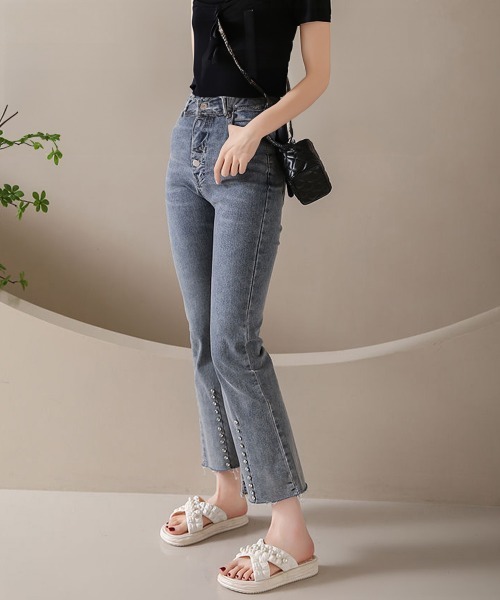 Miniministore(ミニミニストア)の「クロスベルト厚底サンダルスリッパサンダル(サンダル・レディース・アイボリー/ライトイエロー/ブルー・S/L/M)」の19枚目の写真