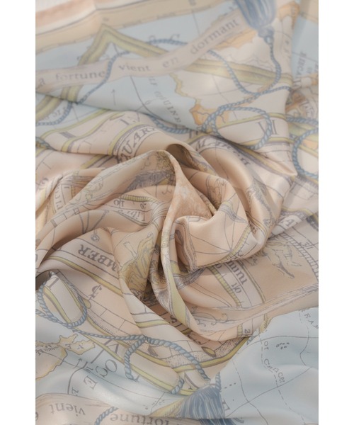 eimy istoire Voyage pattern スカーフデザイントップス エイミーイストワール EIMY ISTOIRE Voyage pattern スカーフ