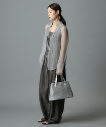 HIROKO HAYASHI｜ヒロコ ハヤシのハンドバッグ（シルバー/銀色系）通販