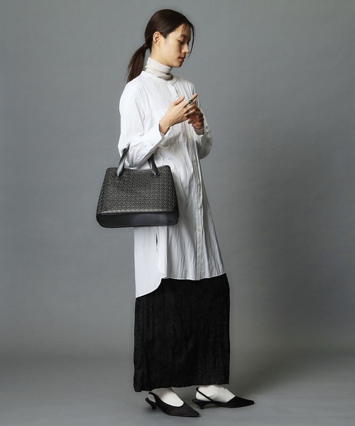 HIROKO HAYASHI（ヒロコハヤシ）の「GIRASOLE（ジラソーレ）ハンドトートバッグ（ハンドバッグ・レディース・ネイビー/ブラック系/ゴールド系/シルバー/ゴールド系3・00）」の9枚目の写真