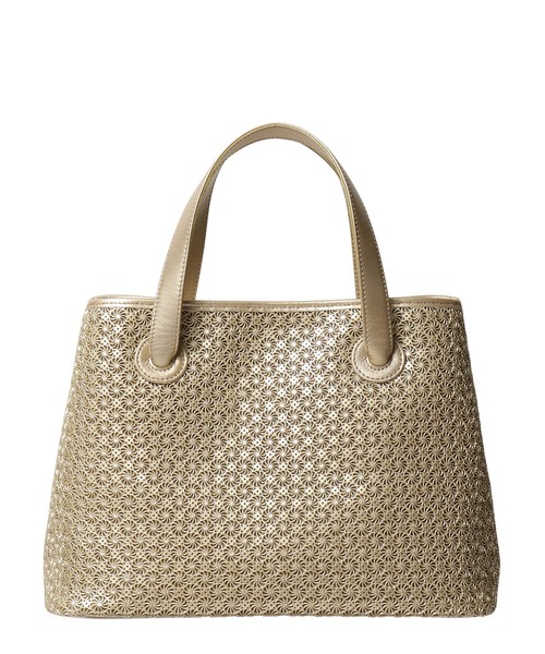 HIROKO HAYASHI（ヒロコハヤシ）の「GIRASOLE（ジラソーレ）ハンドトートバッグ（ハンドバッグ・レディース・ネイビー/ブラック系/ゴールド系/シルバー/ゴールド系3・00）」の6枚目の写真