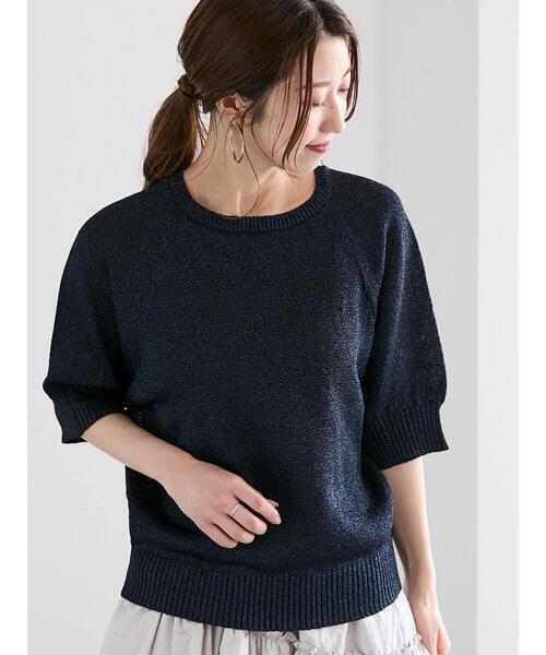 Te chichi（テチチ）の「アラインドグリッターニット（ニット/セーター