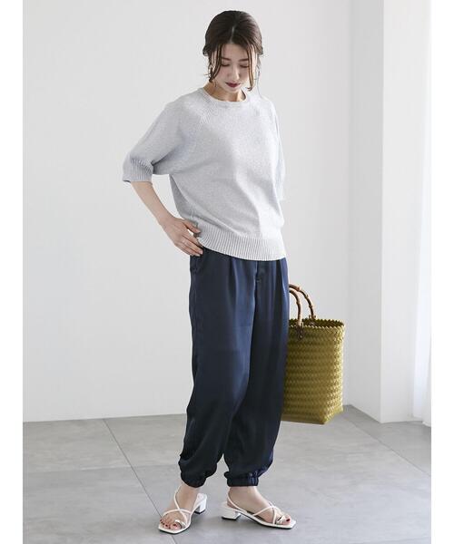 Te chichi（テチチ）の「アラインドグリッターニット（ニット/セーター・レディース・シルバー/ブラック/ゴールド・F）」の5枚目の写真