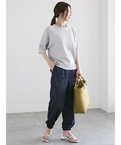 Te chichi（テチチ）の「アラインドグリッターニット（ニット/セーター・レディース・シルバー/ブラック/ゴールド・F）」の6枚目の写真