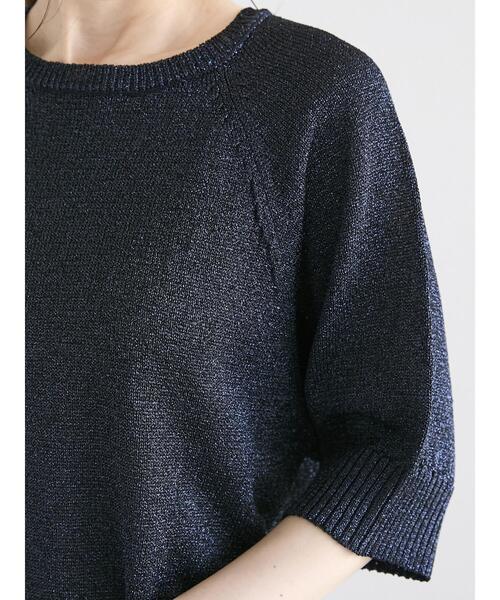 Te chichi（テチチ）の「アラインドグリッターニット（ニット/セーター・レディース・シルバー/ブラック/ゴールド・F）」の11枚目の写真