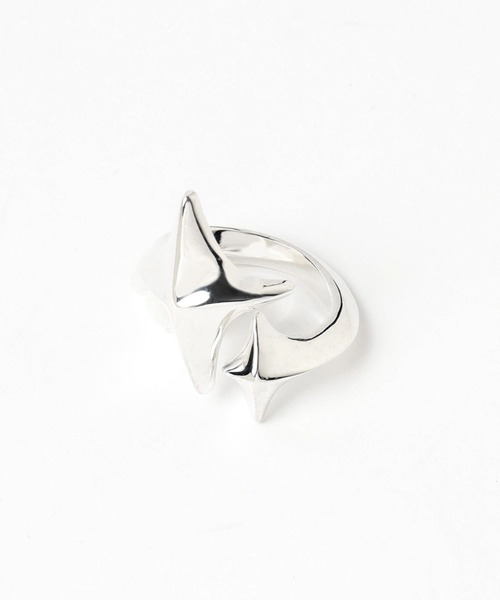 HARE(ハレ)の「【UNDERGROUND MODE】デュアルスターリング(HARE)(リング・メンズ・シルバー・FREE)」の4枚目の写真