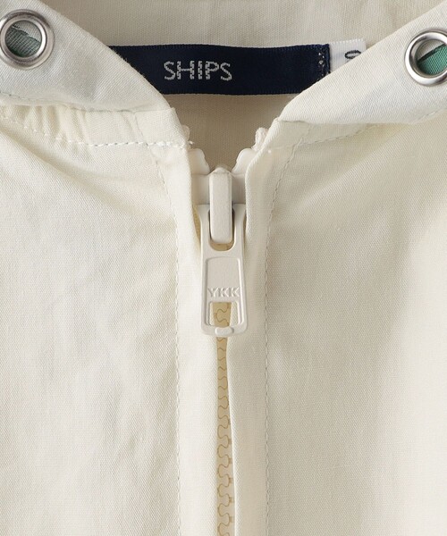 SHIPS（シップス）の「SHIPS KIDS:140～160cm / キャップ デザイン コットン パーカー（その他アウター・キッズ・オフホワイト/ライトカーキ・140/150/M/160）」の12枚目の写真