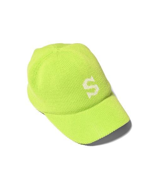 HOMEGAME ホームゲーム - S ロゴ コットンニットベースボールキャップ LOGO COTTON KNIT BASEBALL CAP HG241418（キャップ）｜HOMEGAME（ホームゲーム）