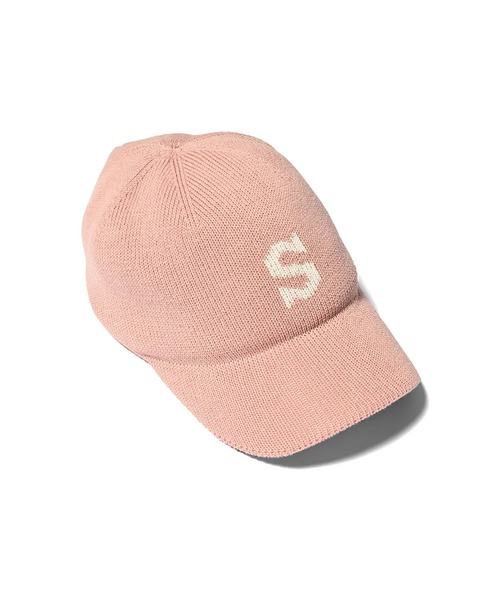 HOMEGAME ホームゲーム - S ロゴ コットンニットベースボールキャップ LOGO COTTON KNIT BASEBALL CAP HG241418（キャップ）｜HOMEGAME（ホームゲーム）
