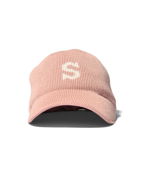 HOMEGAME ホームゲーム - S ロゴ コットンニットベースボールキャップ LOGO COTTON KNIT BASEBALL CAP HG241418（キャップ）｜HOMEGAME（ホームゲーム）