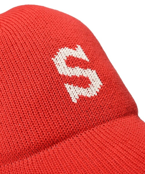 HOMEGAME ホームゲーム - S ロゴ コットンニットベースボールキャップ LOGO COTTON KNIT BASEBALL CAP HG241418（キャップ）｜HOMEGAME（ホームゲーム）