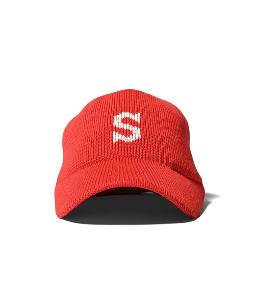 HOMEGAME ホームゲーム - S ロゴ コットンニットベースボールキャップ LOGO COTTON KNIT BASEBALL CAP HG241418（キャップ）｜HOMEGAME（ホームゲーム）