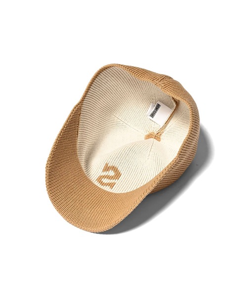 HOMEGAME ホームゲーム - S ロゴ コットンニットベースボールキャップ LOGO COTTON KNIT BASEBALL CAP HG241418（キャップ）｜HOMEGAME（ホームゲーム）